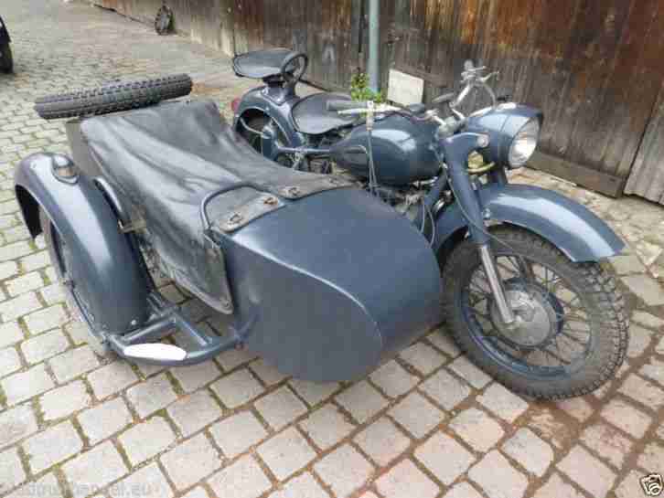 Dnepr K 750 Gespann K750 BRD Papiere Oldtimer