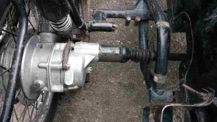 Dnepr MT12 Originallack Oldtimer angetriebener Beiwagen Gespann Originalpapiere!