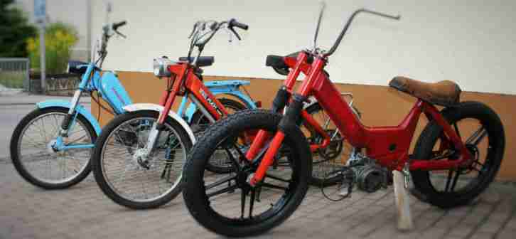 Drei Mofas Kreidler und Puch. Inkl. alle Teile