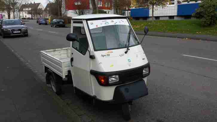 Drei Räder Piaggio Ape 50 Sehr gut erhaltene