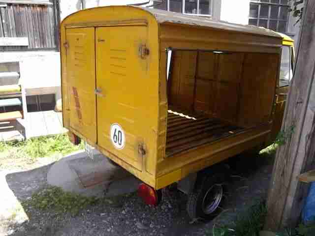 Dreirad Innocenti Lambro 500 ML, dreirädriges Kfz, zugelassen, deutsche Papiere