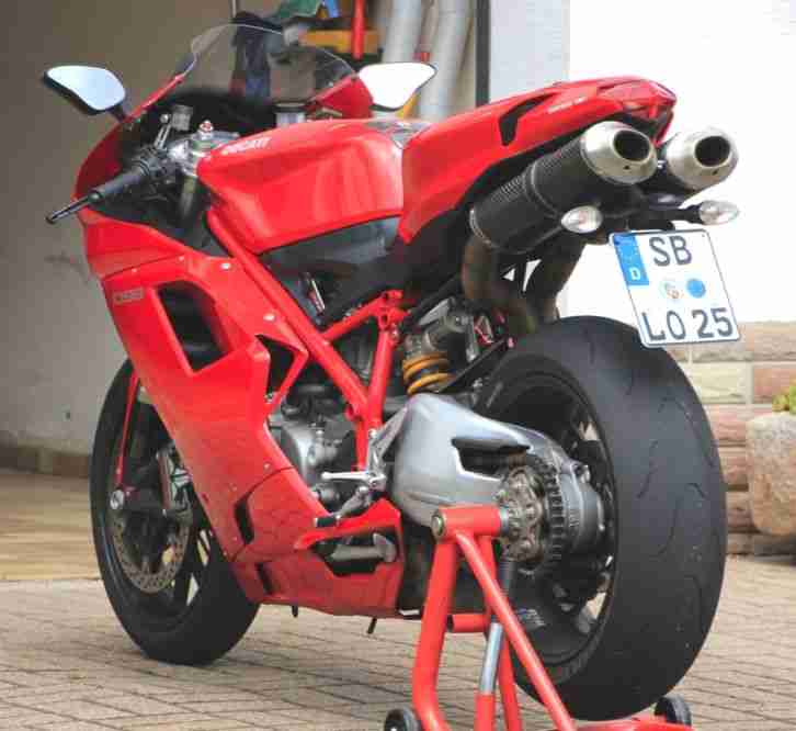 Ducati 1098 70mm Termignoni Komplettanlage 2. Hand Top Zustand