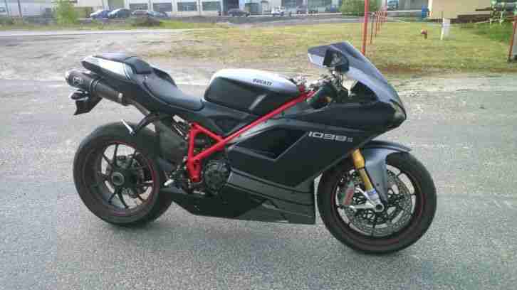 ++ Ducati 1098S 200PS DAMPFHAMMER Öhlins Termignoni Carbon ++