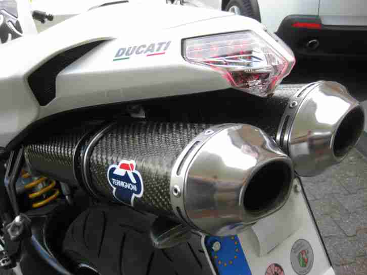 Ducati 1198 mit vielen Performance Teilen / Scheckheft / Termignoni / Top