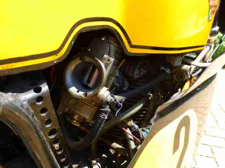 Ducati 500 Rennmaschine (Basis 450er Scrambler)