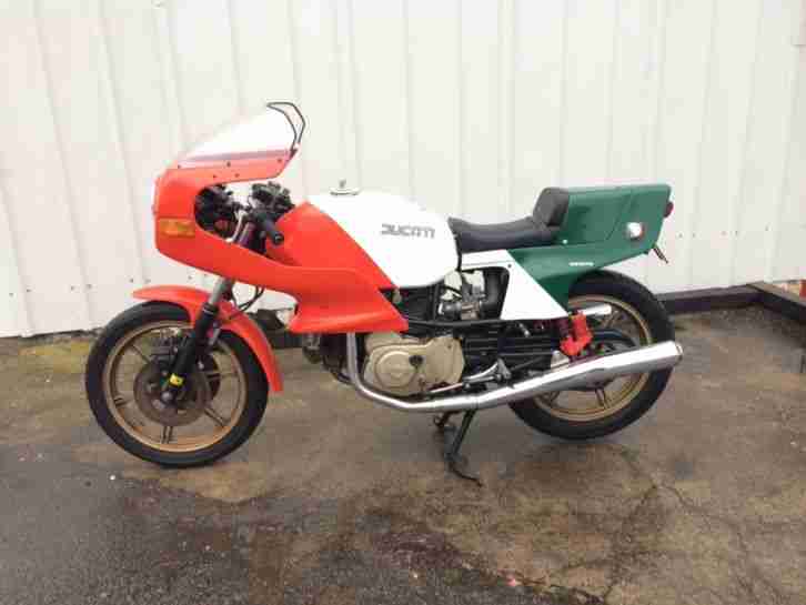 Ducati 500 SL Pantah Seit 1989 abgemeldet .