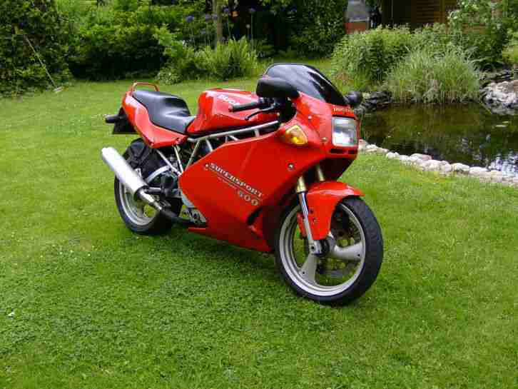 Ducati 600 SS unverbastelt mit nur 25600 km