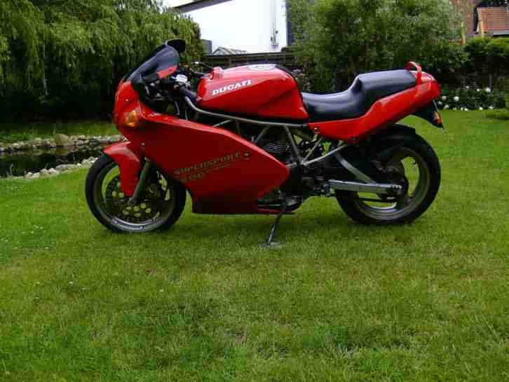 Ducati 600 SS unverbastelt mit nur 25600 km