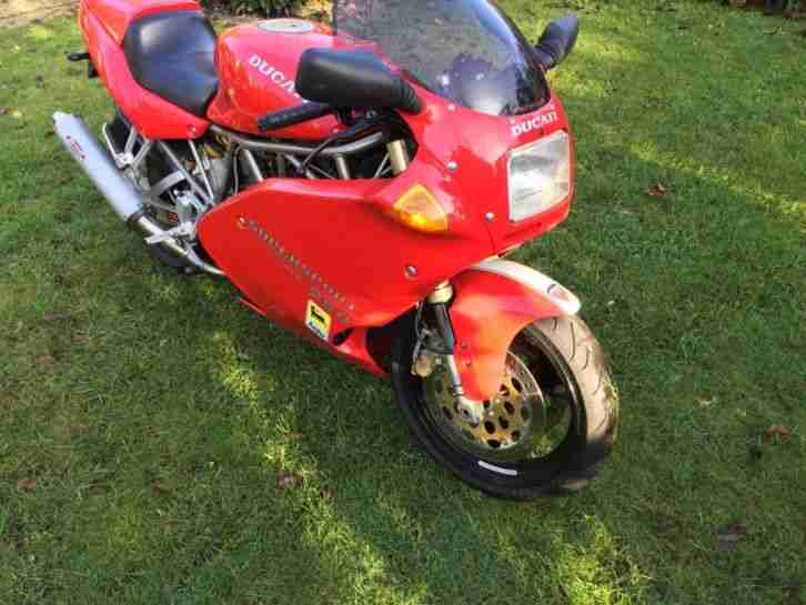 Ducati 750 SS 1995 Supersport top Carbon Bos