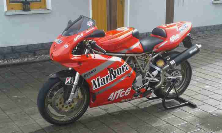 Ducati 750 SSie - Diopa Verkleidung Casey Stoner Marlboro Moto GP Design -