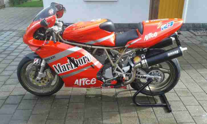 Ducati 750 SSie - Diopa Verkleidung Casey Stoner Marlboro Moto GP Design -