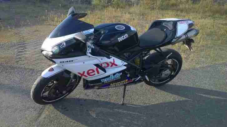++ Ducati 848 EVO SCHECKHEFT xerox leovince FINANZIERUNG MÖGLICH ++