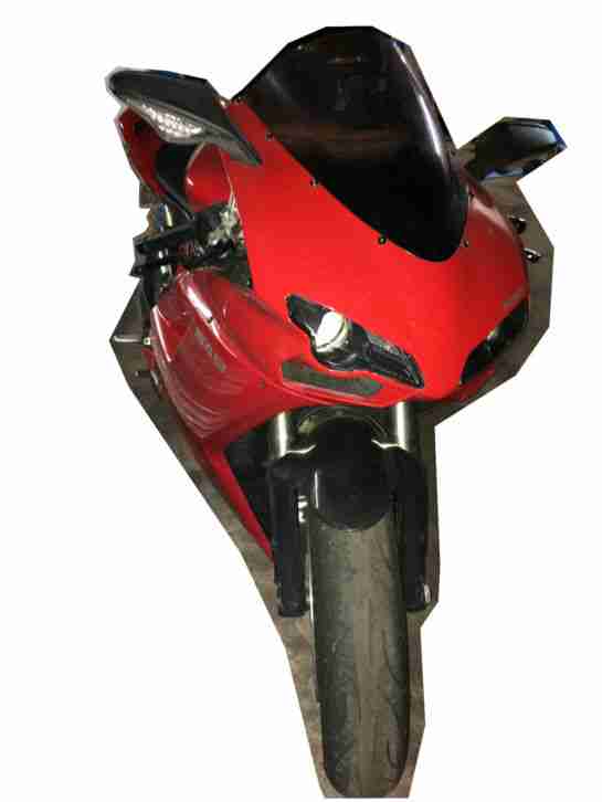 Ducati 848 mit viel Carbon Nur 5 Tage