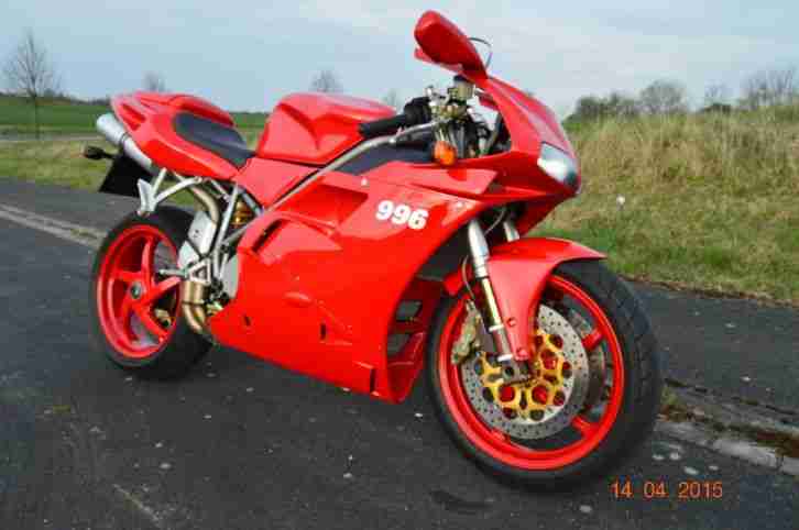 Ducati 996 Biposto, EZ 05.2002, 7600 km, Top Zustand, Originalzu.