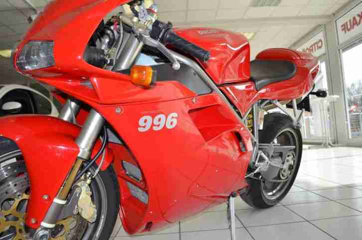 Ducati 996 Biposto im Originalzustand, Scheckheftgepflegt