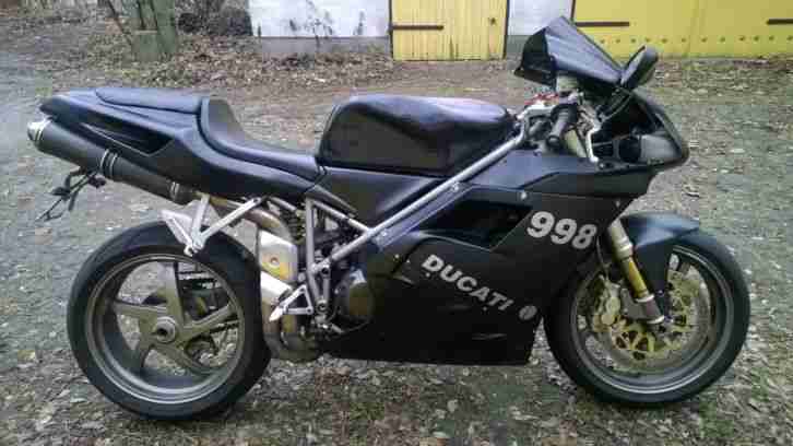 ++ Ducati 996 Mattschwarz FINANZIERUNG MÖGLICH ++