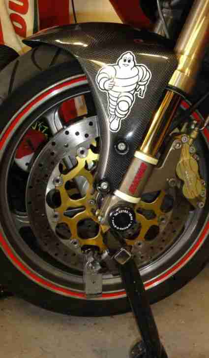 Ducati 996 Power Motorrad Bike mit 125PS, nur 10.800km + über 4.500€ Tuningteile