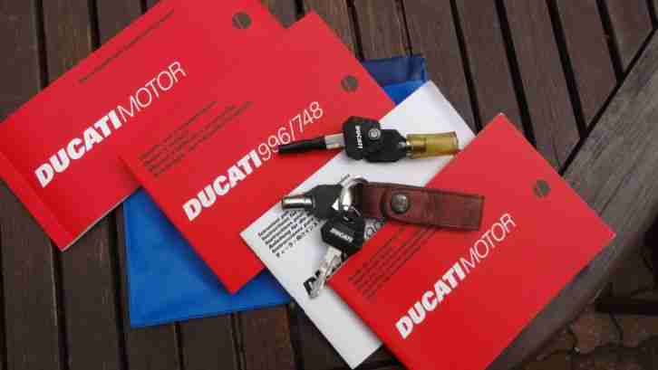 Ducati 996 Power Motorrad Bike mit 125PS, nur 10.800km + über 4.500€ Tuningteile