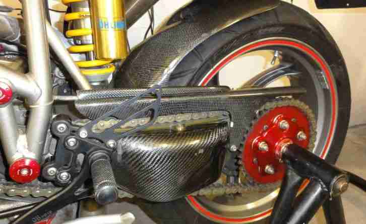 Ducati 996 Power Motorrad hat 125PS, Bike mit 10.800km + über 4.500€ Tuningteile