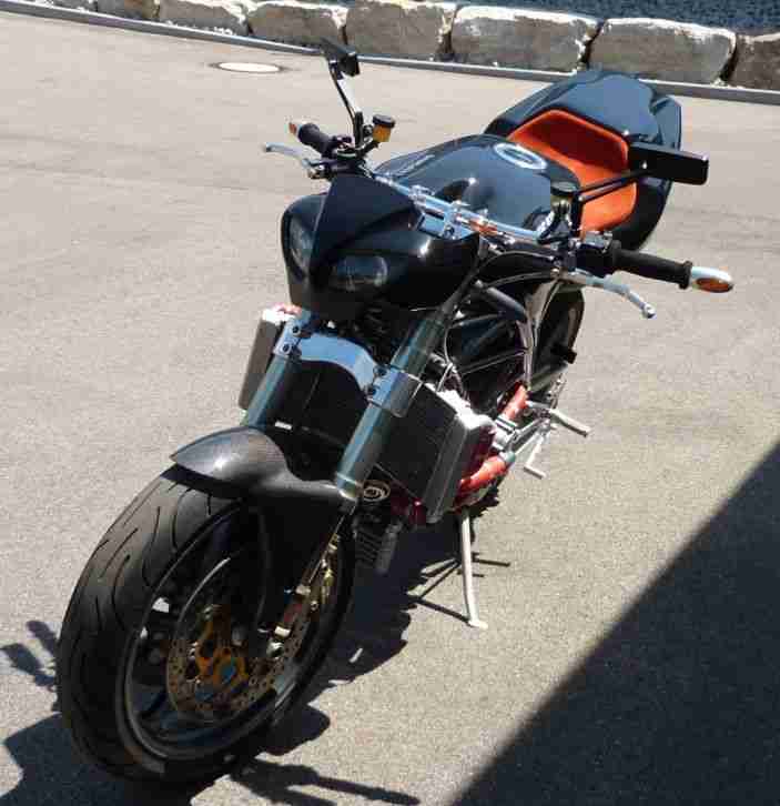 Ducati 996 Streetfighter Bj 2000 KW 88 PS 120 TÜV neu