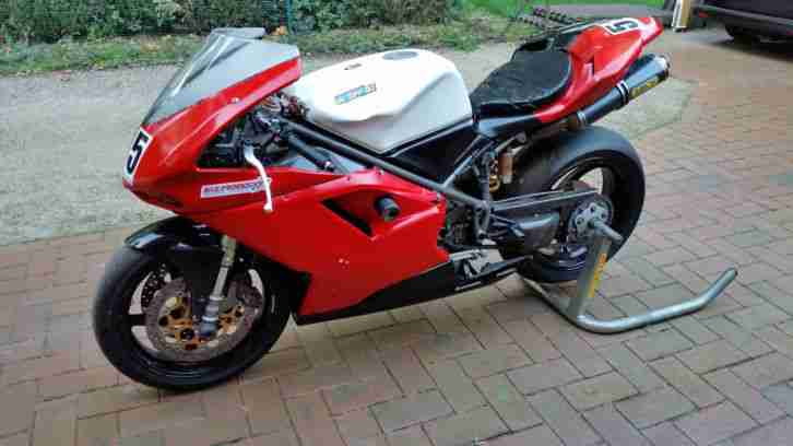 Ducati 996 mit Facelift 1098 Rennmotorrad/Rennmaschine