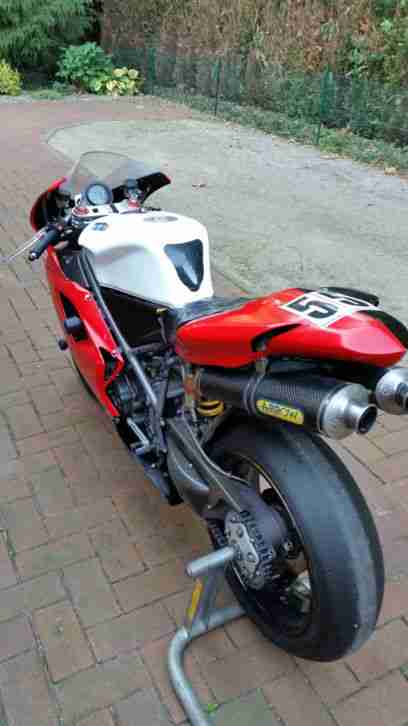 Ducati 996 mit Facelift 1098 Rennmotorrad/Rennmaschine