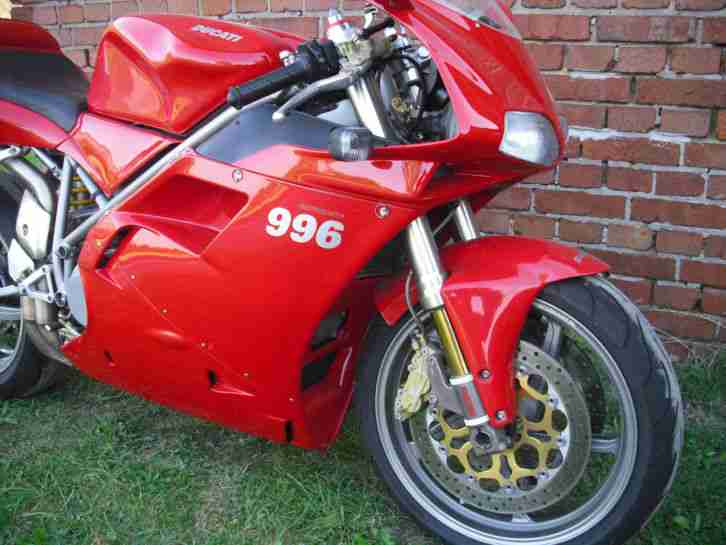 Ducati 996 unverbastelt 1.Hand Inzahlungnahme alte BMW Boxer