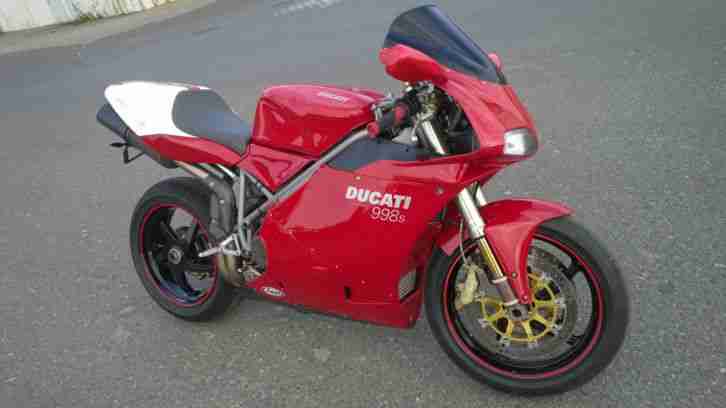 ++ Ducati 998s Carbon FINANZIERUNG möglich, INSPEKTION neu ++