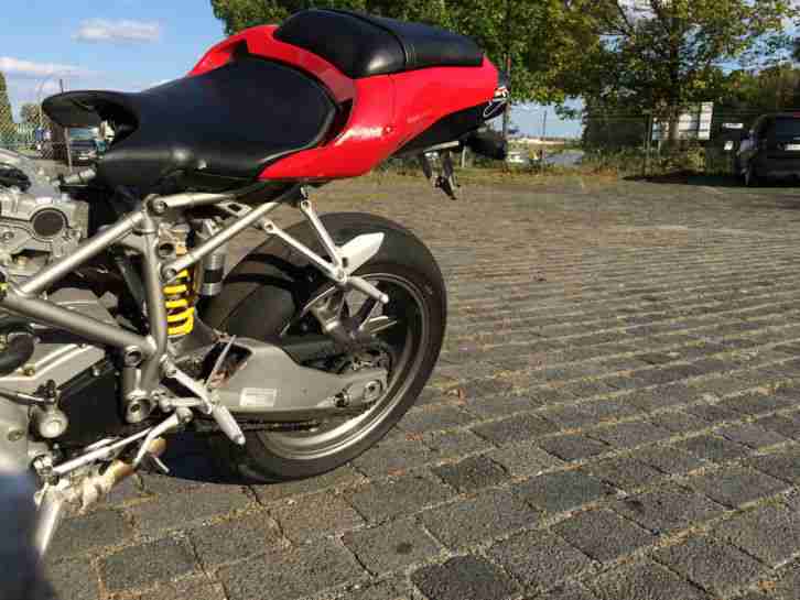 Ducati 999 SUPER SPORT, Unfall, Checkheft, nur 13.493km !
