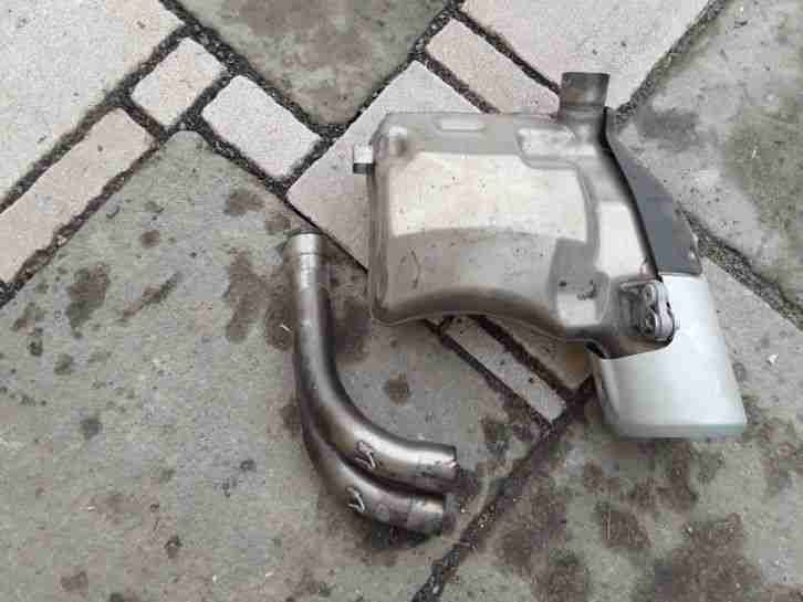 Ducati Auspuffanlage, Schalldämpfer