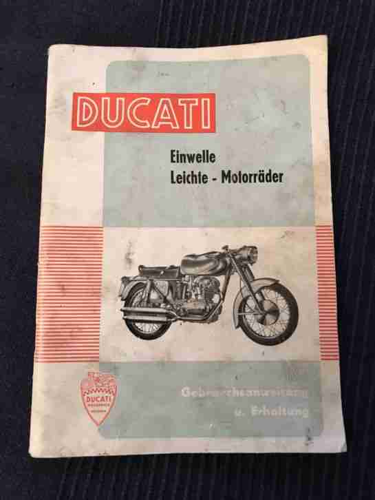 Ducati Einwelle Gebrauchsanweisung