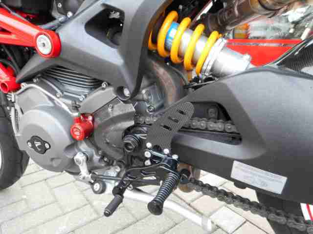 Ducati Monster 1100S Einzeilstück Schaltautomat Carbon