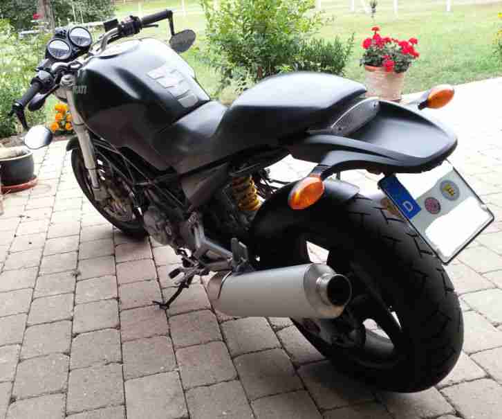 Ducati Monster 620 i.e. dark Motorrad TOP ZUSTAND