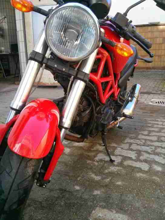 Ducati Monster 695 - 1. Hand - Scheckheft - MIVV Endtöpfe - (600 696 900 whc)