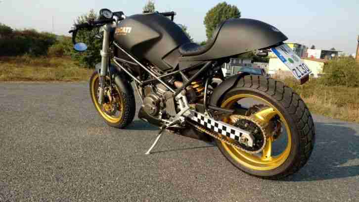 Ducati Monster 750 mit Cafe Racer Umbau, WINTERPREIS