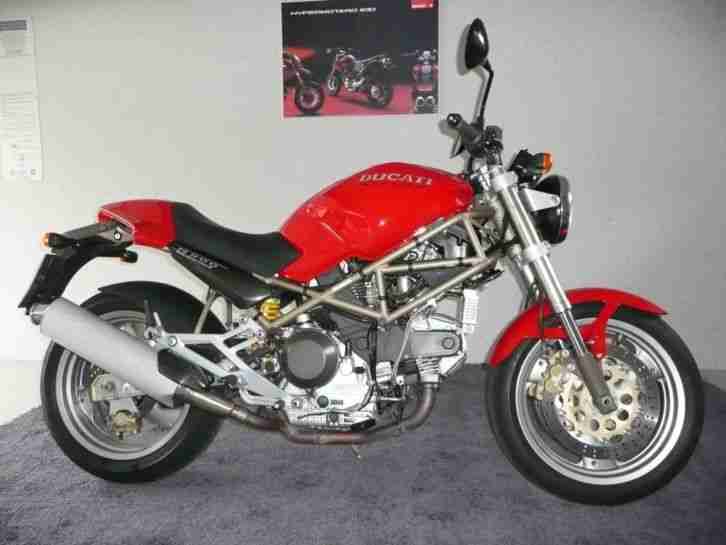 Ducati Monster 900 Rot wenig Km alles Original Sammlerzustand Top Gelegenheit!!!