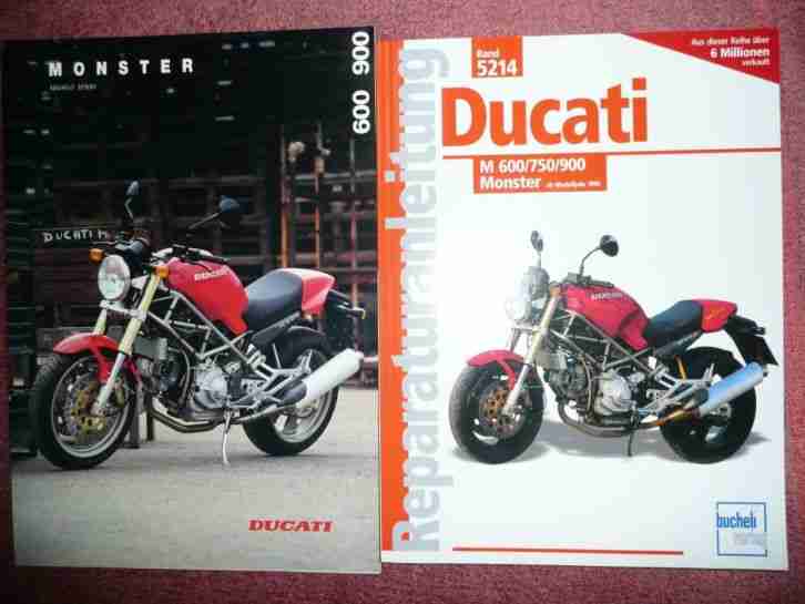 Ducati Monster 900 Rot wenig Km alles Original Sammlerzustand Top Gelegenheit!!!