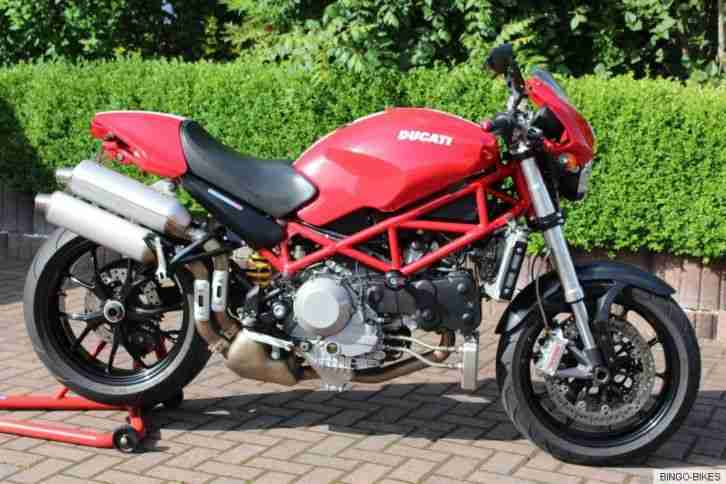 Ducati Monster S4R / Marving Carbon Auspuff / 18tkm / Bingo-Bikes