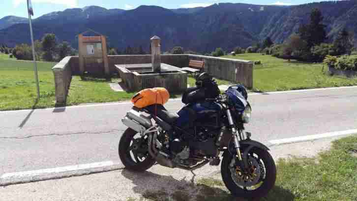 Ducati Monster S4r Gelsitzbank, Scottoiler, neu bereift, neuer Service