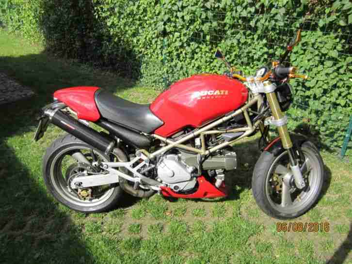 Ducati Monster rot / gold edition