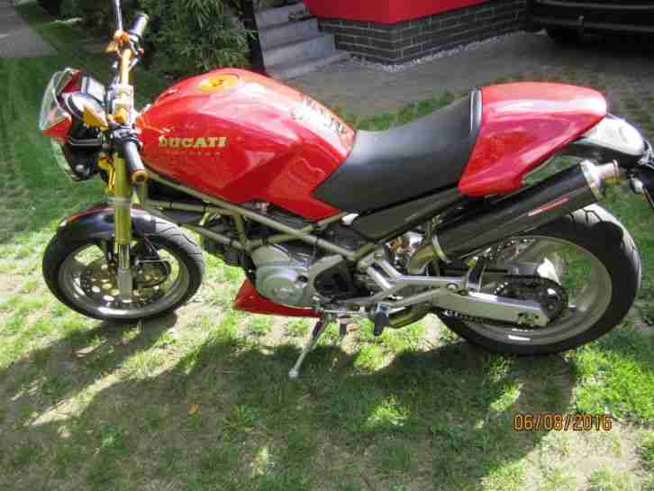 Ducati Monster rot / gold edition