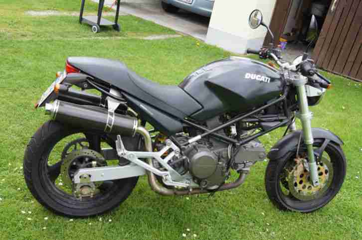 Ducati Monster600dark, Umbau inkl. Original Teile, nur 9669 km, BJ 1998