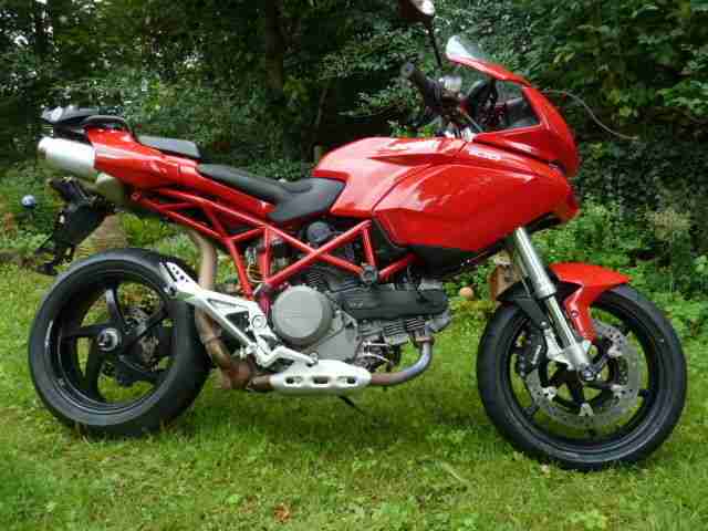 Ducati Multistrada 1100 EZ 07/08 12074 km wie neu viel Extras Termignoni Auspuff