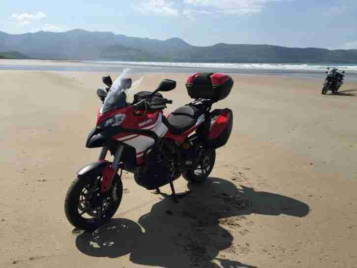 Ducati Multistrada 1200 S Pikes Peak Look ,Skyhook,Koffer,Topcase,TomTom Navi