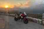 Multistrada 1200 mit gemachtem Motor