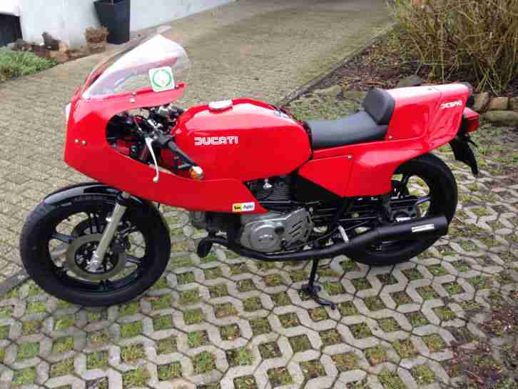 Ducati Pantah 500 SL komplett in 2014 Restauriert .....