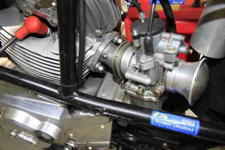 Ducati Pantah Cagiva 650 Umbau mit vielen speziellen Teilen