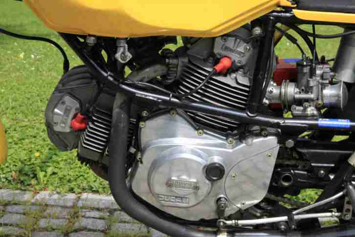 Ducati Pantah Cagiva 650 Umbau mit vielen speziellen Teilen