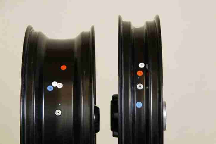 Ducati+Satz Felgen+für Scrambler+NEU+aufgrund Felgenwechsel bei Neukauf+++