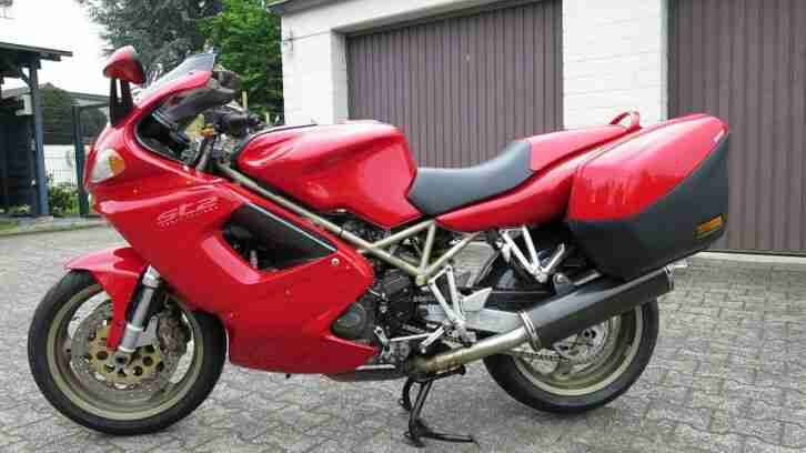 Ducati St 2 2. Fahrzeug; Sil-Moto ESD und Koffer